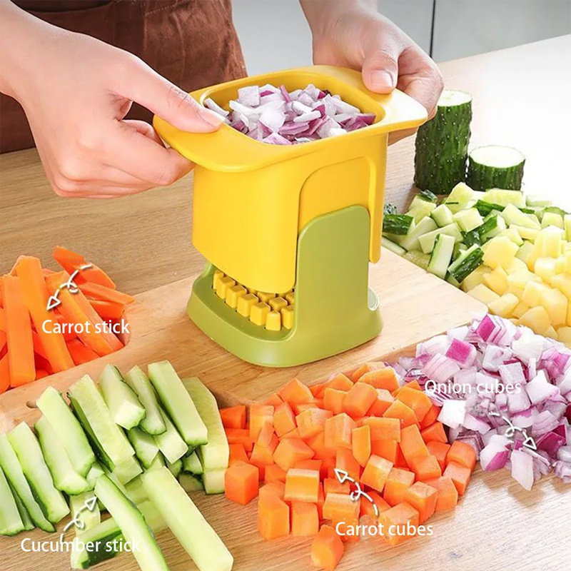 Potato Chippers French Fries Chip Potato Cutter Vegetable Chopper Slicer Kitchen Tool Thin Home Vegetable Fruit Slicer Choppers