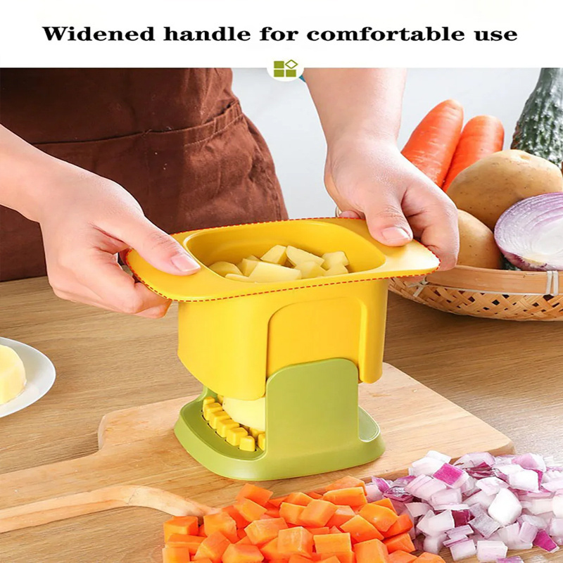 Potato Chippers French Fries Chip Potato Cutter Vegetable Chopper Slicer Kitchen Tool Thin Home Vegetable Fruit Slicer Choppers