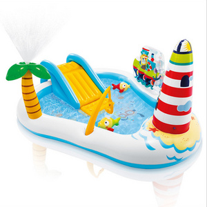 Hot Sale 57135 Water Park Summer Outdoor Animal Slide PVC Swimming Pool Ocean Ball Pool