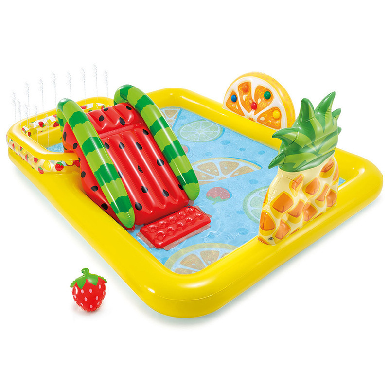 Hot Sale 57135 Water Park Summer Outdoor Animal Slide PVC Swimming Pool Ocean Ball Pool