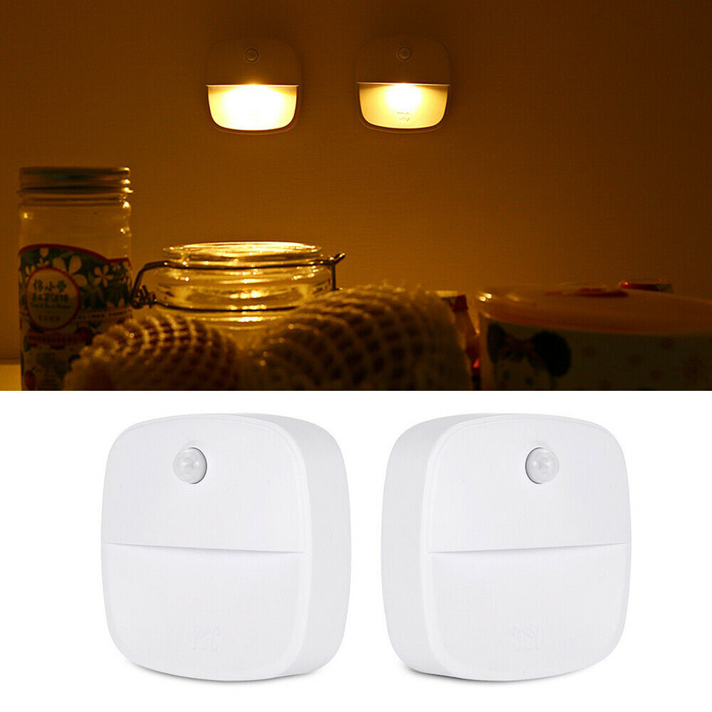 Motion Sensor LED Night Light Led Lumi Stick-On Night Lamp Safe Lights For home Wall Lamp Cabinet Stairs