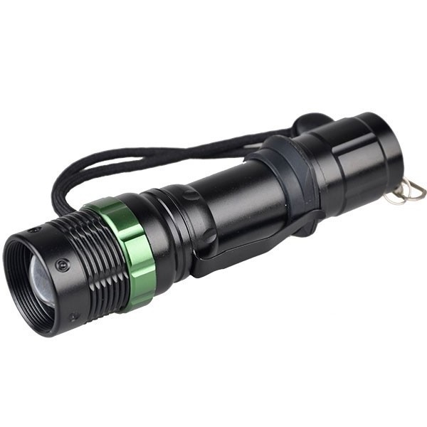 Multi Function LED Flashlight Aluminum Alloy Rechargeable LED Torch Light Traffic Baton Road Safety