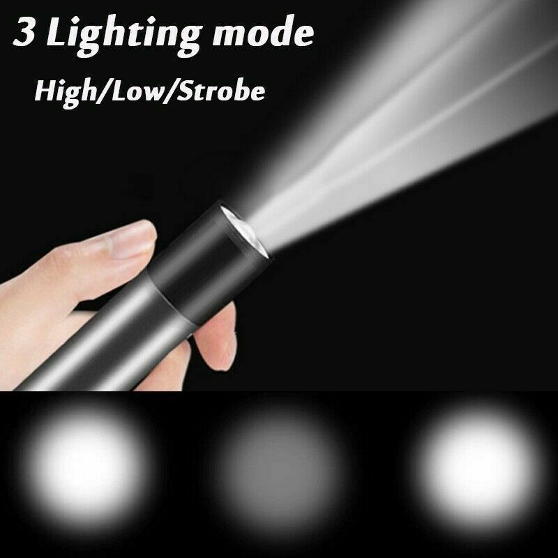 Portable Mini Torch Light USB Rechargeable LED Flashlight Pen Light Small Led Torch with Palm Size