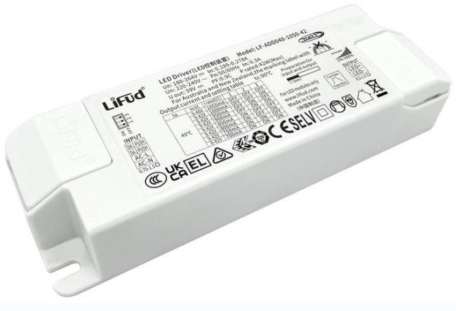 Lifud LED Driver 40W 75w 120w Constant Voltage Dimming Led Power Supply Dimmable LED Driver 5 years Warranty Dali IP66