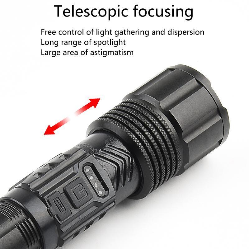 Amazon Top Seller torch flash light led flashlights bright led flashlight Practical led flashlight usb for self defence OEM