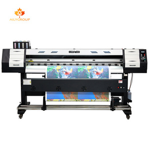 large wide format 1.8m 1.9m 2.5m 3.2 meters dx5 cabezal xp600 head eco solvent printer plotter de corte graphtec most affordable