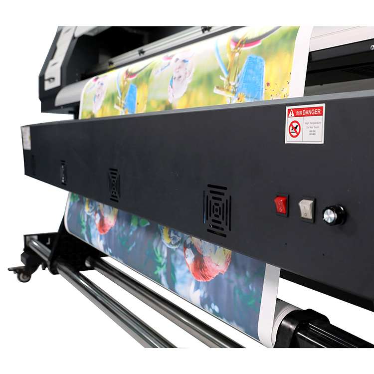 large wide format 1.8m 1.9m 2.5m 3.2 meters dx5 cabezal xp600 head eco solvent printer plotter de corte graphtec most affordable