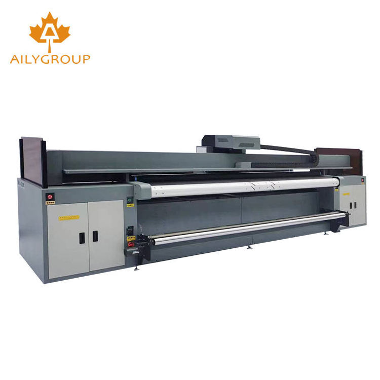 Factory price 2.5m 3.2m UV hybrid used printer for pen golf ball id credit card printing shop machines 3d uv printer