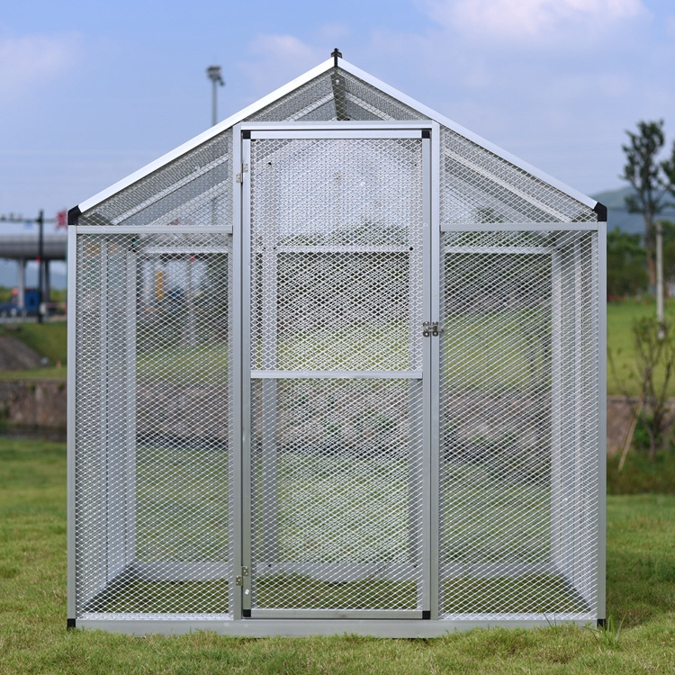 Large Outdoor Bird Cage With Aluminum Frame Bird Cage Materials Of Birds