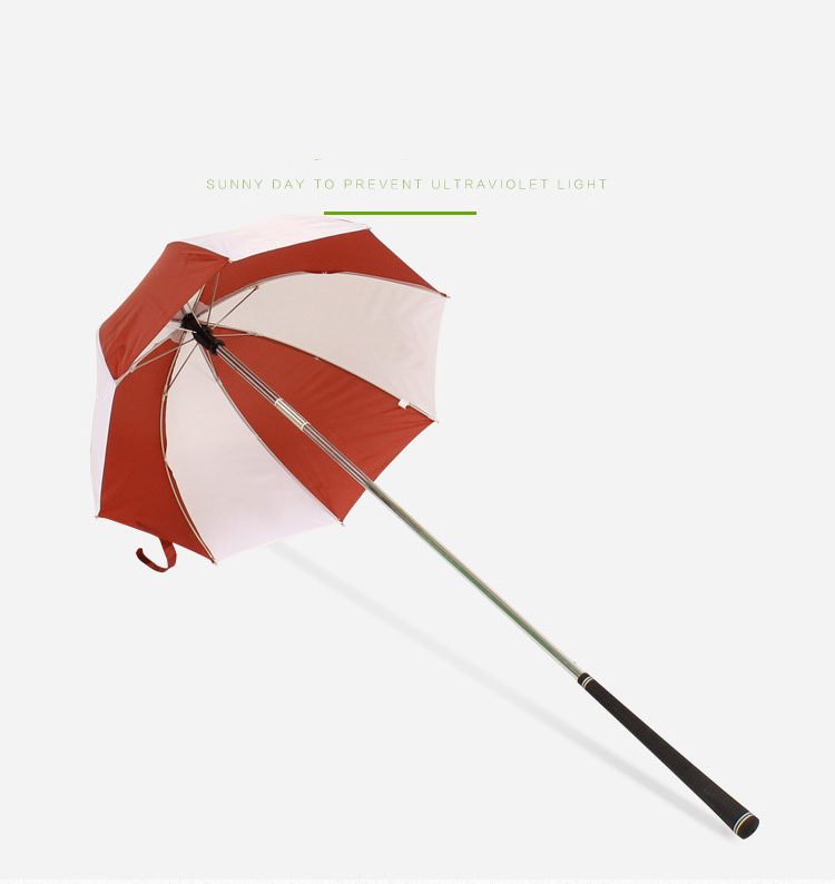 Golf bag umbrella high density waterproof cloth fiber umbrella frame rubber handle ball bag umbrella