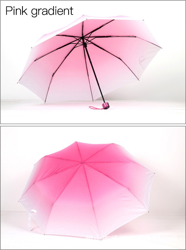 OEM Transparent Umbrella With Custom Logo Printing for women lady sunscreen dome Clear Kids Children Bubble Umbrella POE PVC