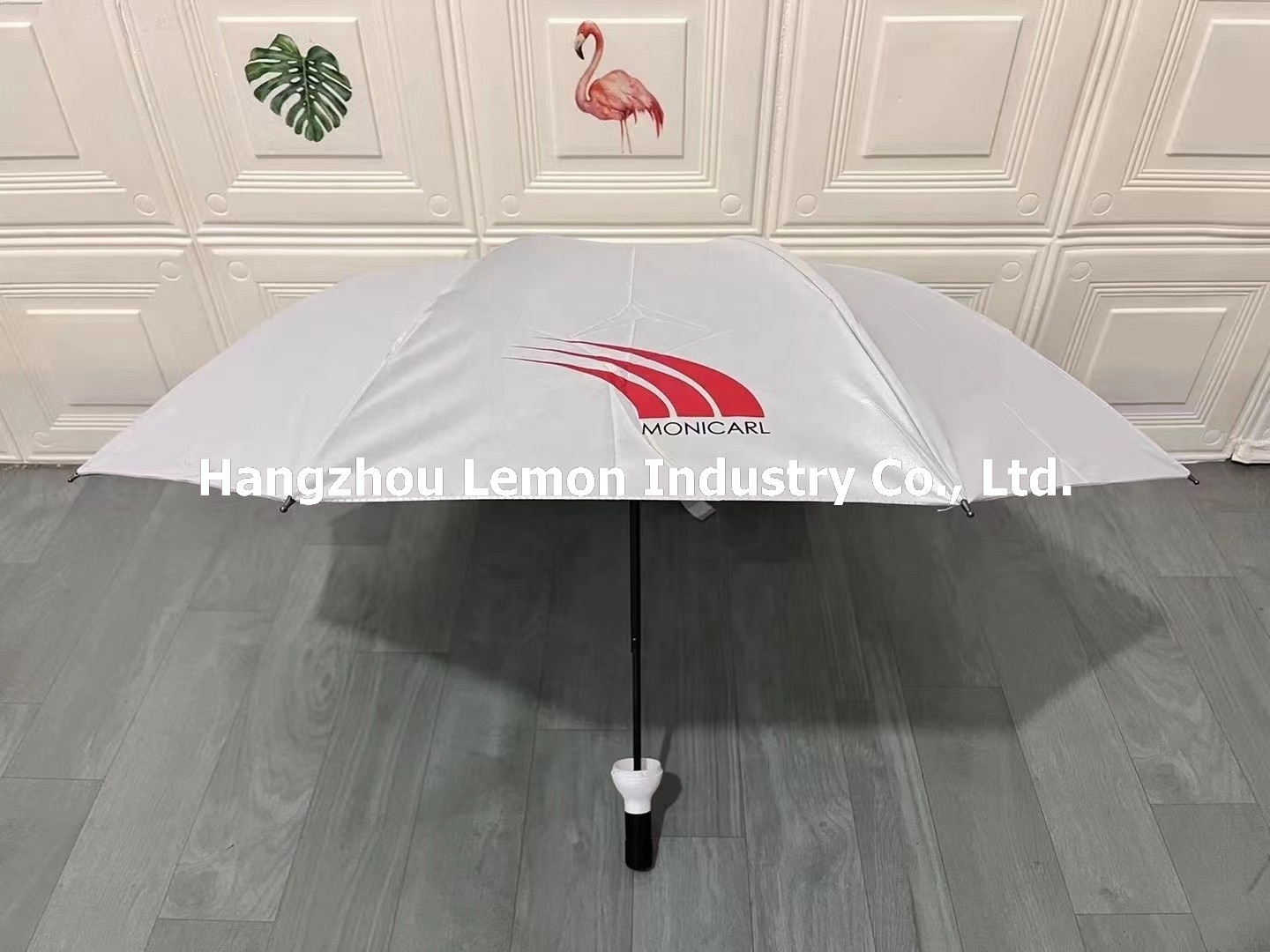 Custom Printing Advertise Business Gift Promotion Travel Rainy Sunny 3 Folding Umbrella Logo Foldable Wine Bottle Umbrellas