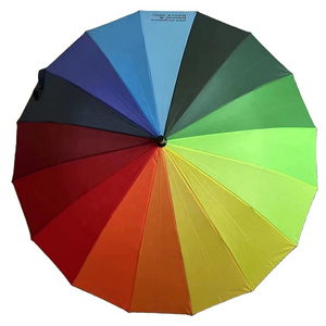 Cheap rainbow umbrella