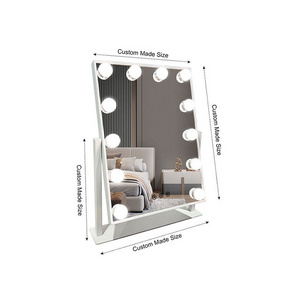 Hollywood Large Makeup Mirror Vanity Mirror 10 Led Dimmable Bulbs