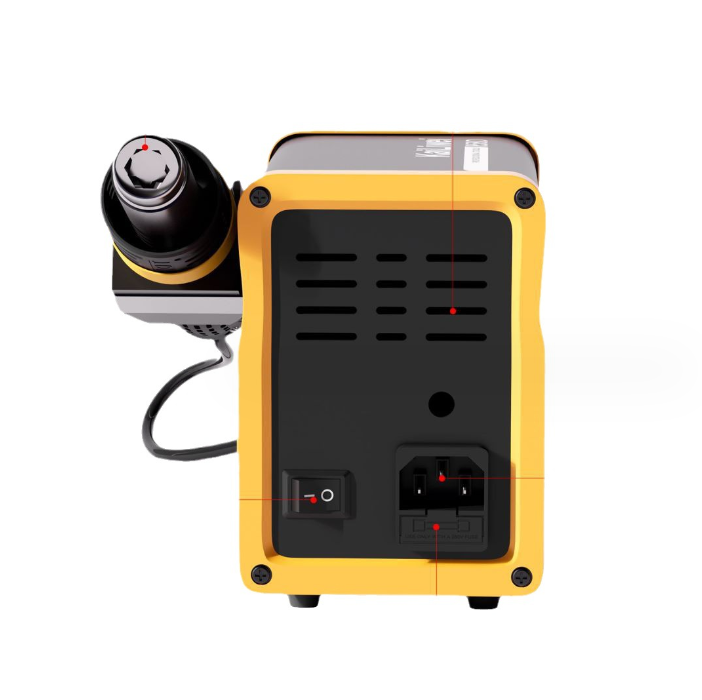 750W Good Quality 858D Air Heat Gun Variable Heat Dual Temperture Soldering Rework Station for Mobile Phone Repair