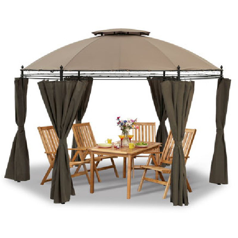 New Fashion Outdoor  Hexagonal Gazebo Rounsd Roof Gazebo 350x350M