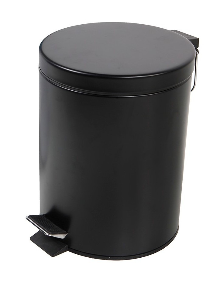 Pedal Bin Stainless Steel 5L Indoor Use Trash Can for Bathroom  with Inner Bucket Dustbin