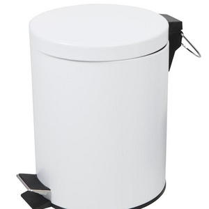 Pedal Bin Stainless Steel 5L Indoor Use Trash Can for Bathroom  with Inner Bucket Dustbin