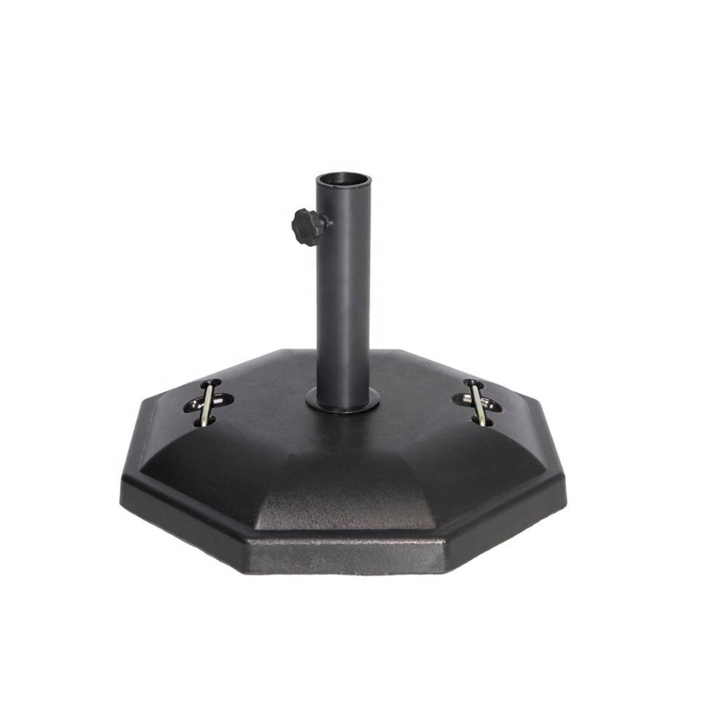 28KGS OCTAGONAL CEMENT UMBRELLA BASE WITH 2 HANDLES