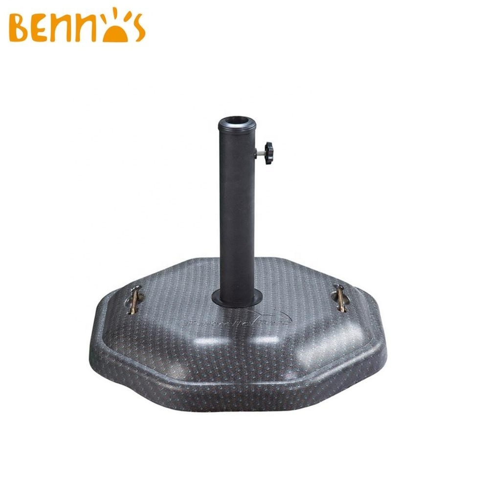 28KGS OCTAGONAL CEMENT UMBRELLA BASE WITH 2 HANDLES