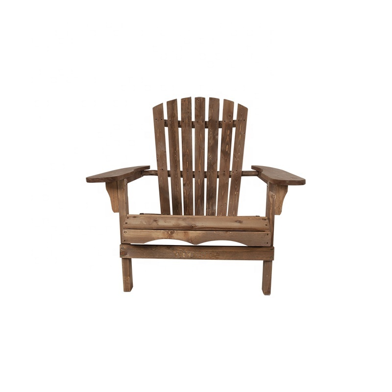 Patio Wood Adirondack garden leisure White Fold Chair Outdoor With Wooden Stand Wood Beach Chair