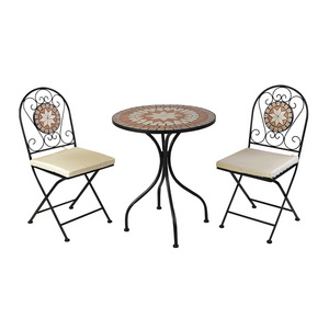 Ceramic Bistro Classical Mosaic Decorative Round Table Outdoor Garden Table