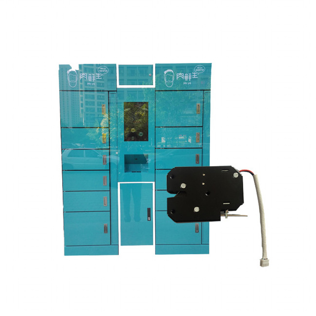 High quality electronic electromagnetic lock for refrigerator locker