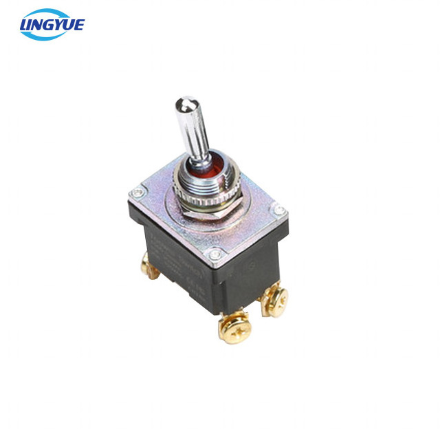 t500 15a 250v waterproof ON ON 4-way spring loaded toggle switch