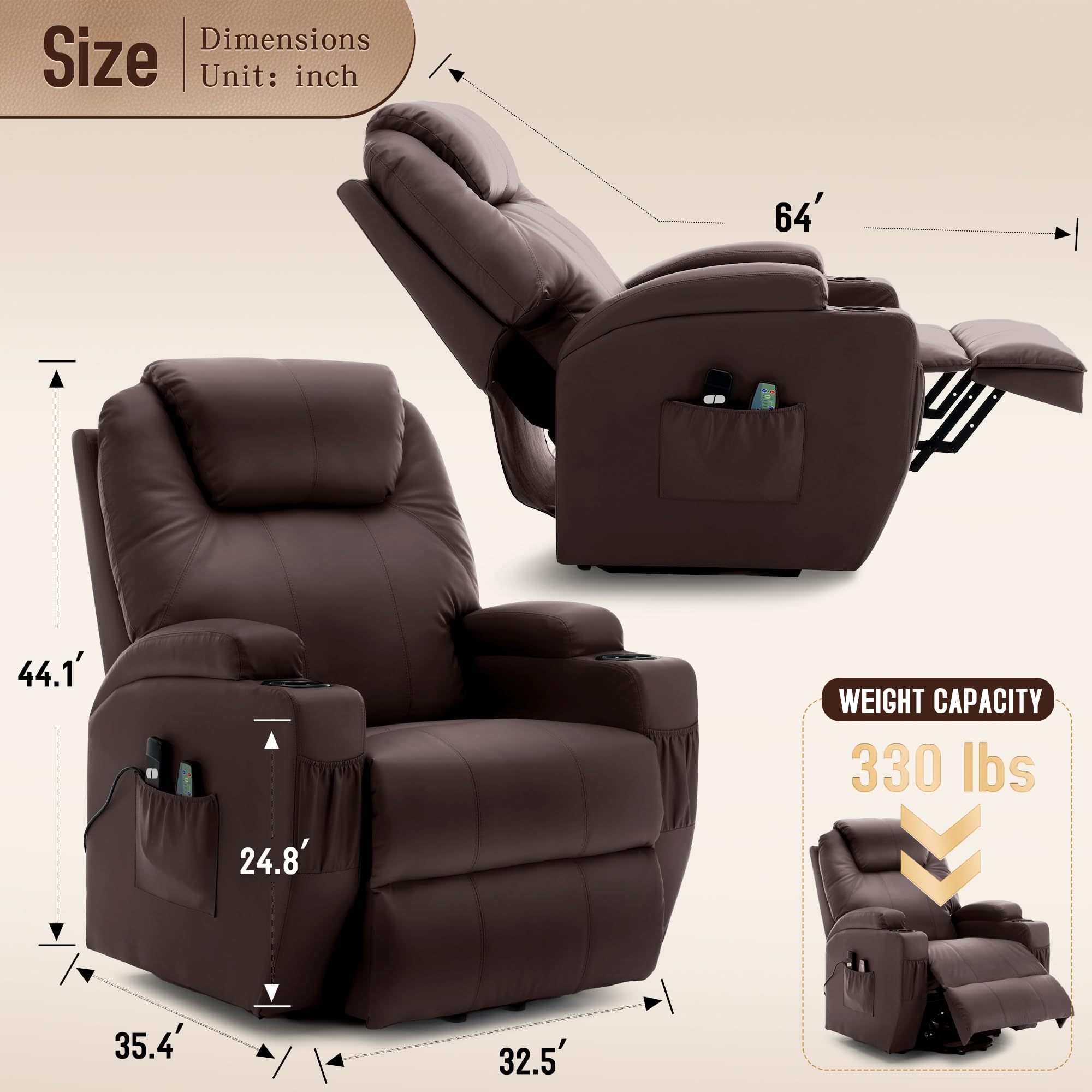 Latest Design Electric Seating Leather Cinema Seats Recliner Chair Movie Home Theater Sofa