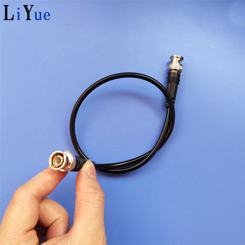 BNC male to male Q9 cable connector Monitor video line bnc cable connection