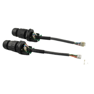 Male Female Waterproof RJ45 Connector with Ethernet Cable