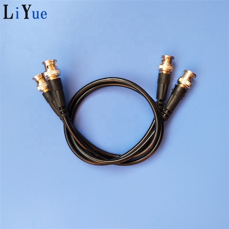 BNC male to male Q9 cable connector Monitor video line bnc cable connection