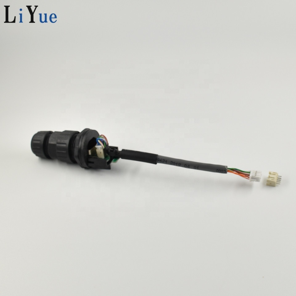 Male Female Waterproof RJ45 Connector with Ethernet Cable