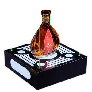 LED Glowing Wine Laser Bottle Display Champagne VIP Bottle Presenter Hennessy Chargeable Bottle Glorifier for Bar Nightclub