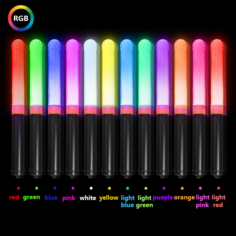 Wholesale Color Light Stick DMX Controlled Plastic LED Stick Party Concert Cheering Props Concert Controlled Sticks