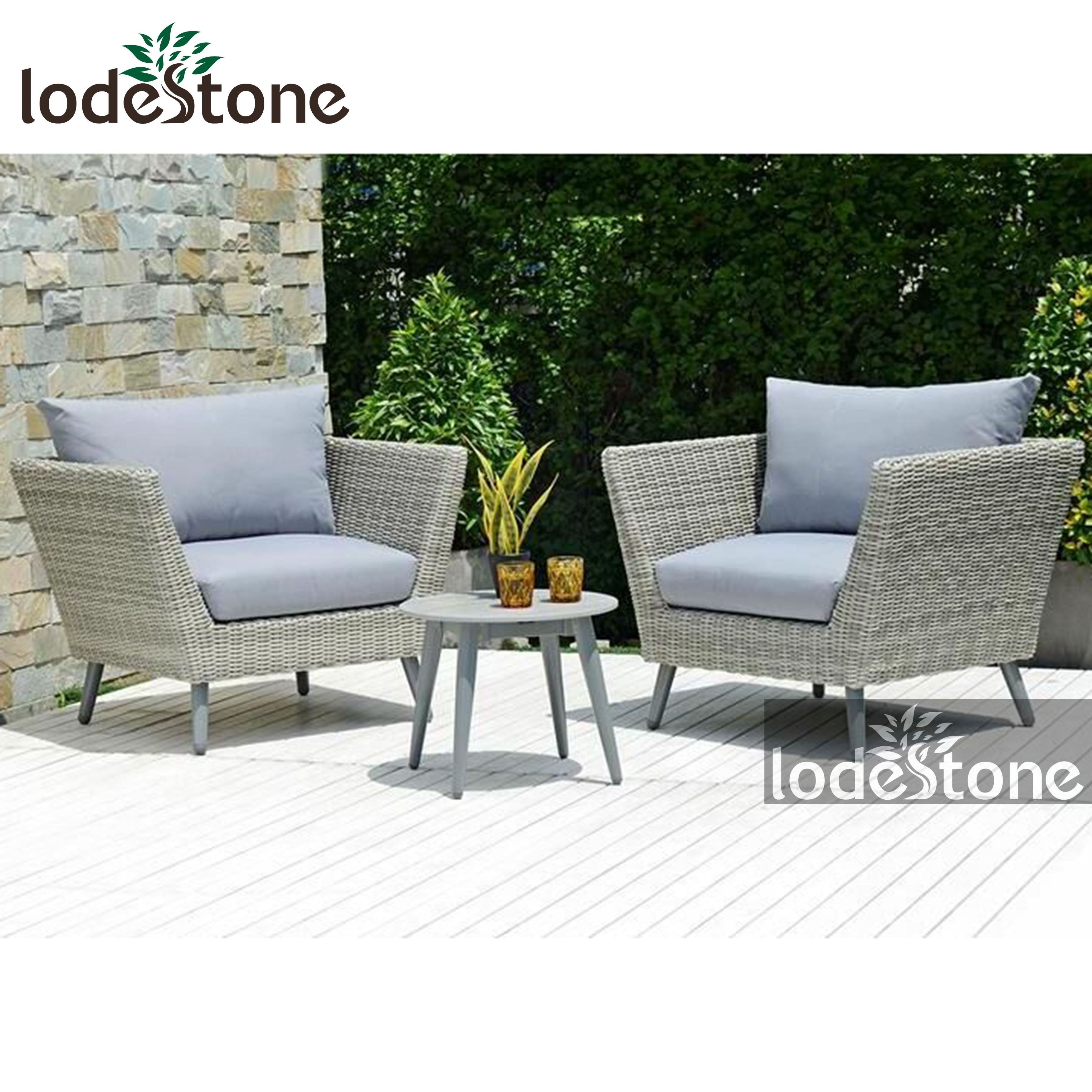 New design poolside sofa set rattan furniture modern