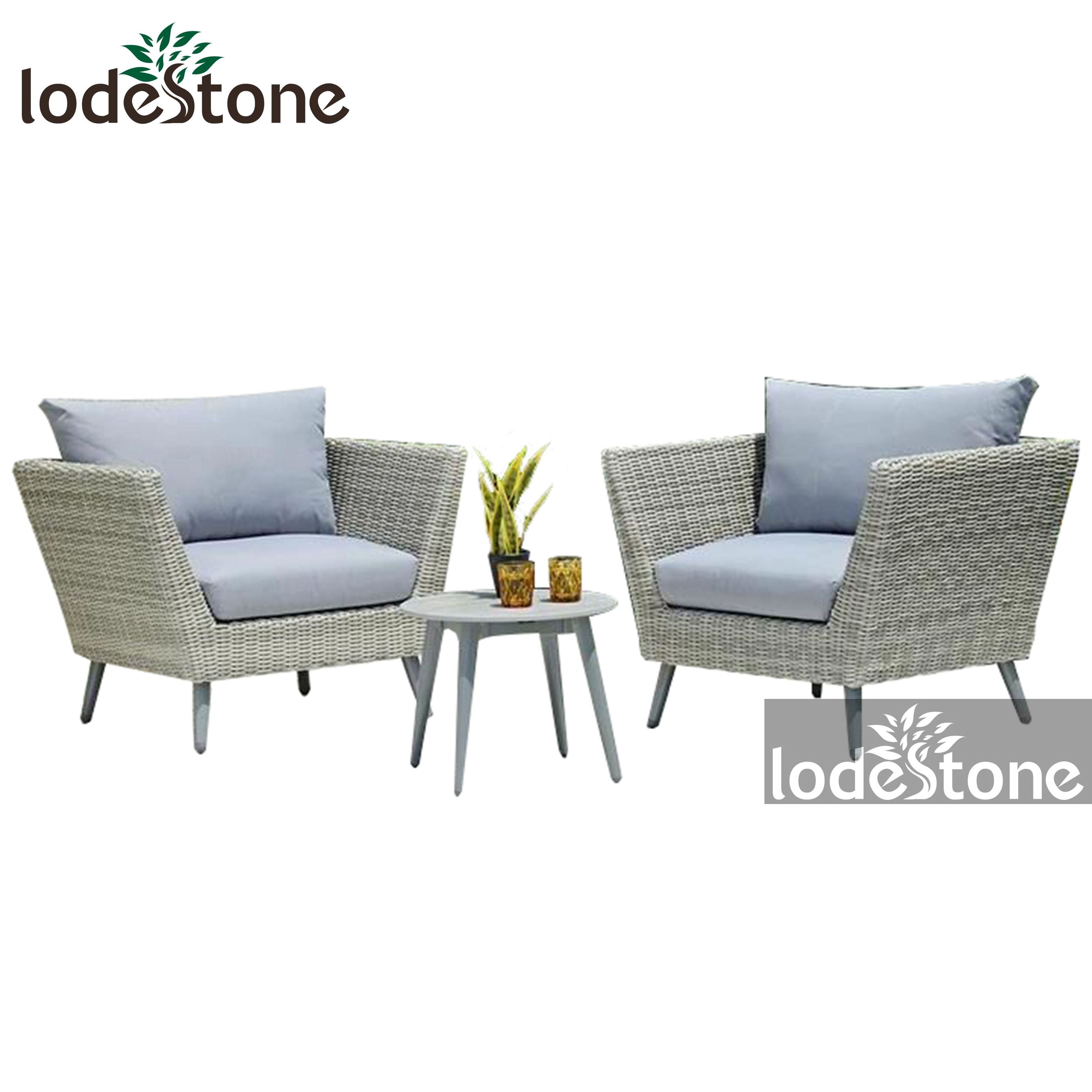 New design poolside sofa set rattan furniture modern