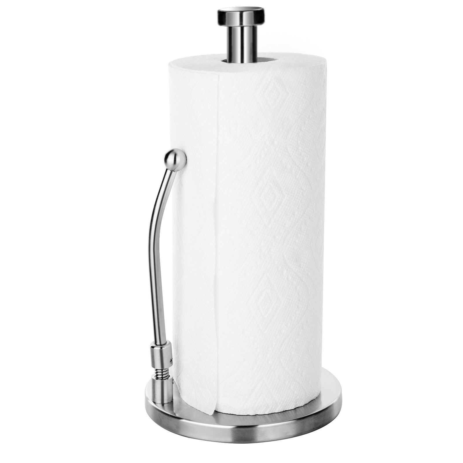 Good quality stainless steel stand paper towel holder