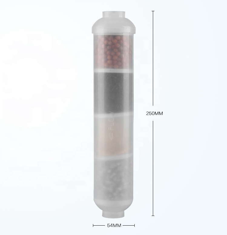 filter cartridge T33 alkaline mineral cartridge for reverse osmosis water filter system water filter spare parts use