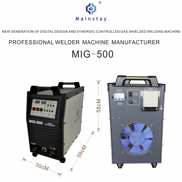 Mig Welder Other Arc Welders 500 Amp MIG/MAG/MMA/CO2 DC Inverter Spot Mig Welding Machine