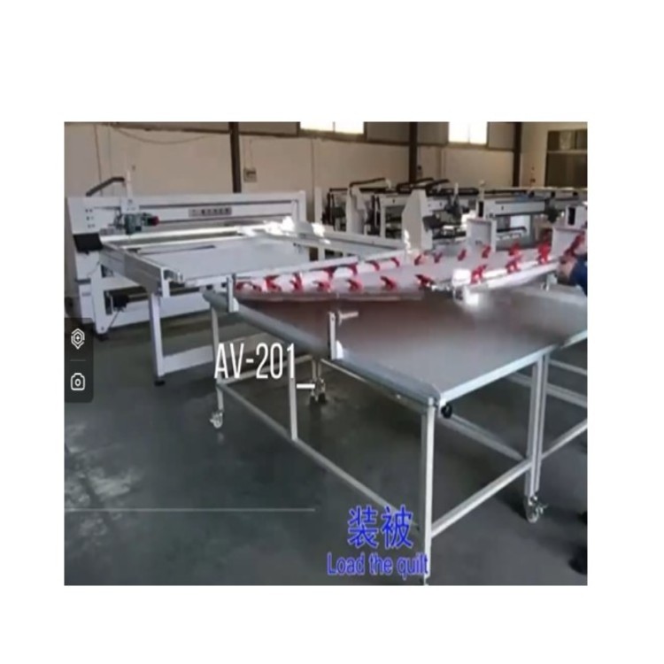 new design sewing machine cnc controller embroidery multineedle comforter quilting machine