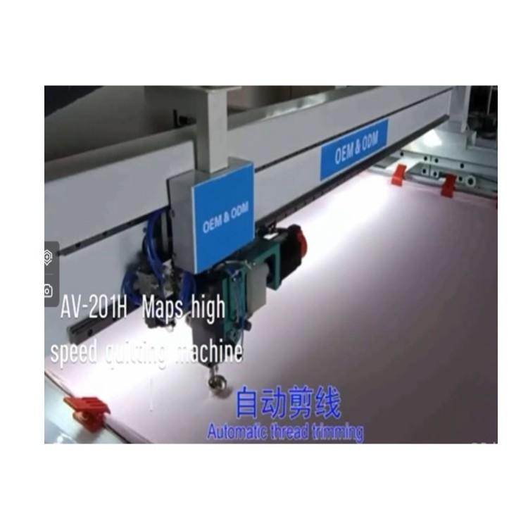 new design sewing machine cnc controller embroidery multineedle comforter quilting machine