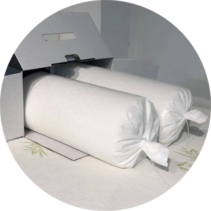 Automatic pillow pressing Duvet Compressing Packing Machine pillow wrapping machine