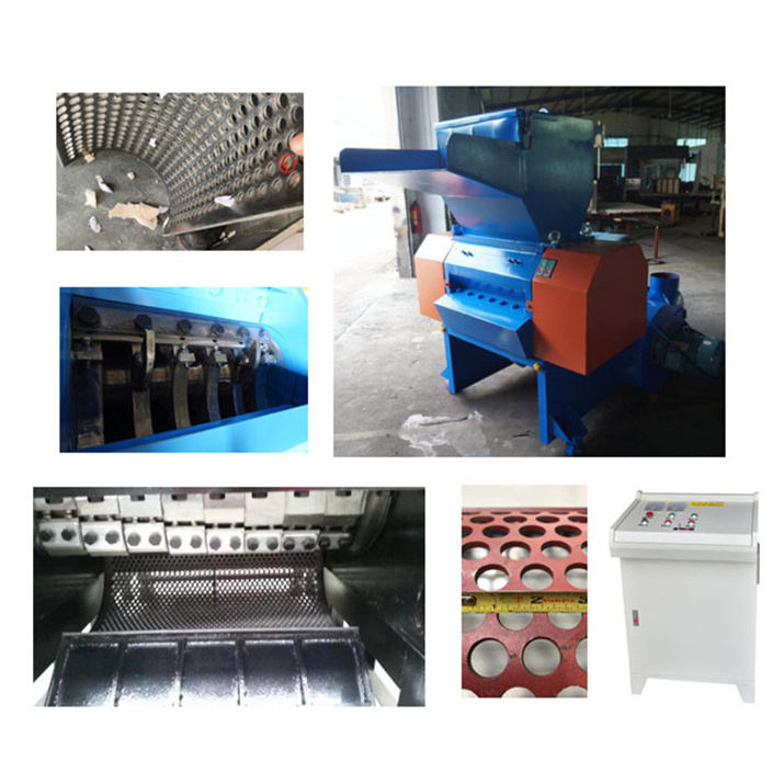 Scrap Crusher Foam Carpet Textile Film Shredder