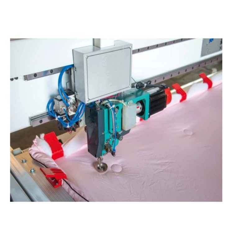 new design sewing machine cnc controller embroidery multineedle comforter quilting machine