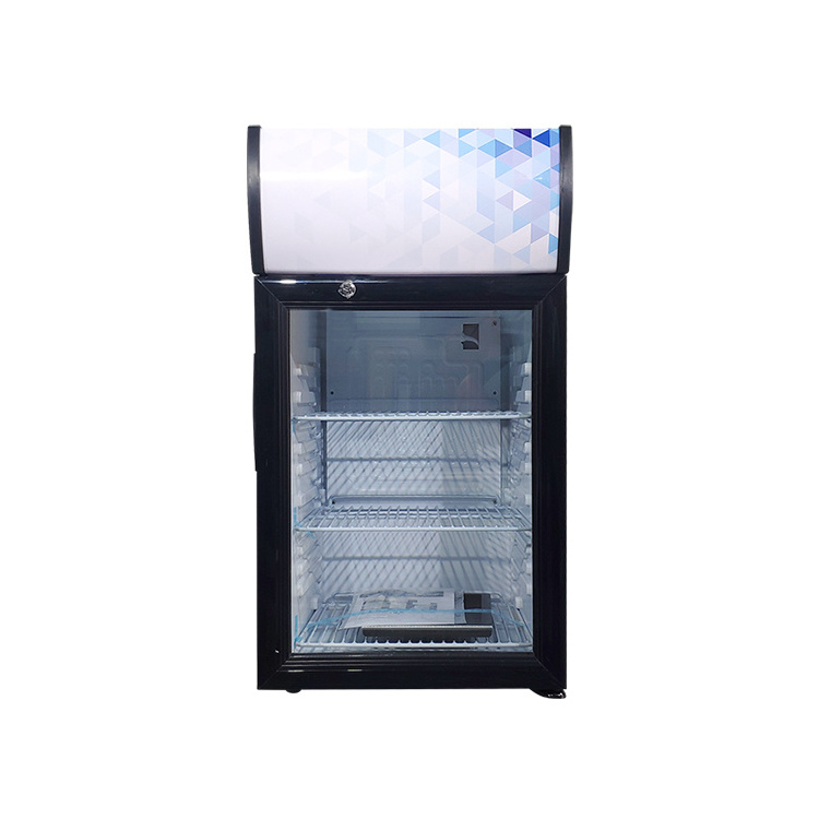 Meisda SC40B 40L Single-Temperature Mini Beverage Display Refrigerator Cold Drink Table and Cake Fridge