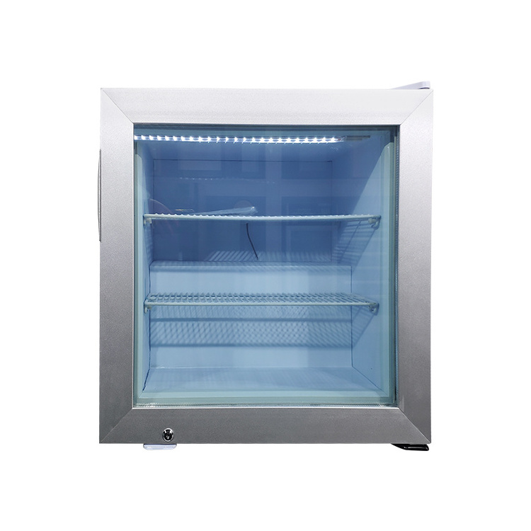 Meisda SD55 55L small refrigerator mini display freezer with optional lock