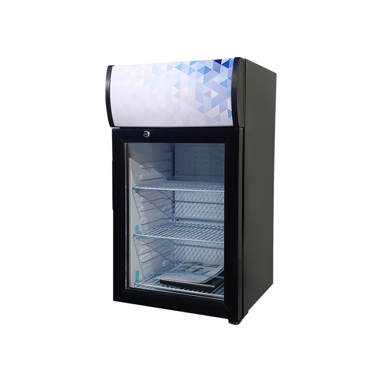 Meisda SC40B 40L Single-Temperature Mini Beverage Display Refrigerator Cold Drink Table and Cake Fridge