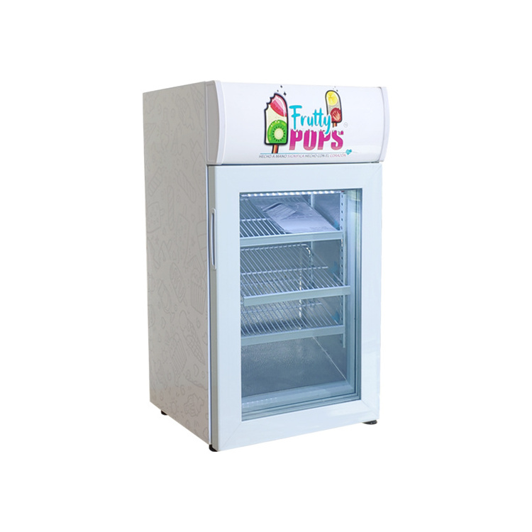 Meisda SD50B Top sale hanging condenser back display upright ice cream freezer for sale