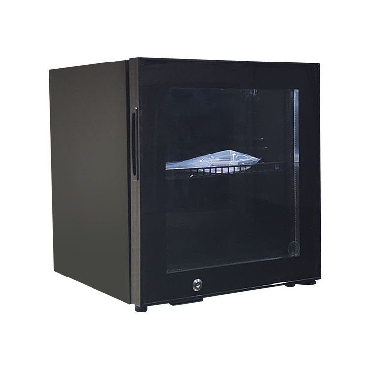 Meisda SC52E 52L Single-Temperature OEM Glass Door Mini Fridge with Hidden Hinge for Beverage Promotion